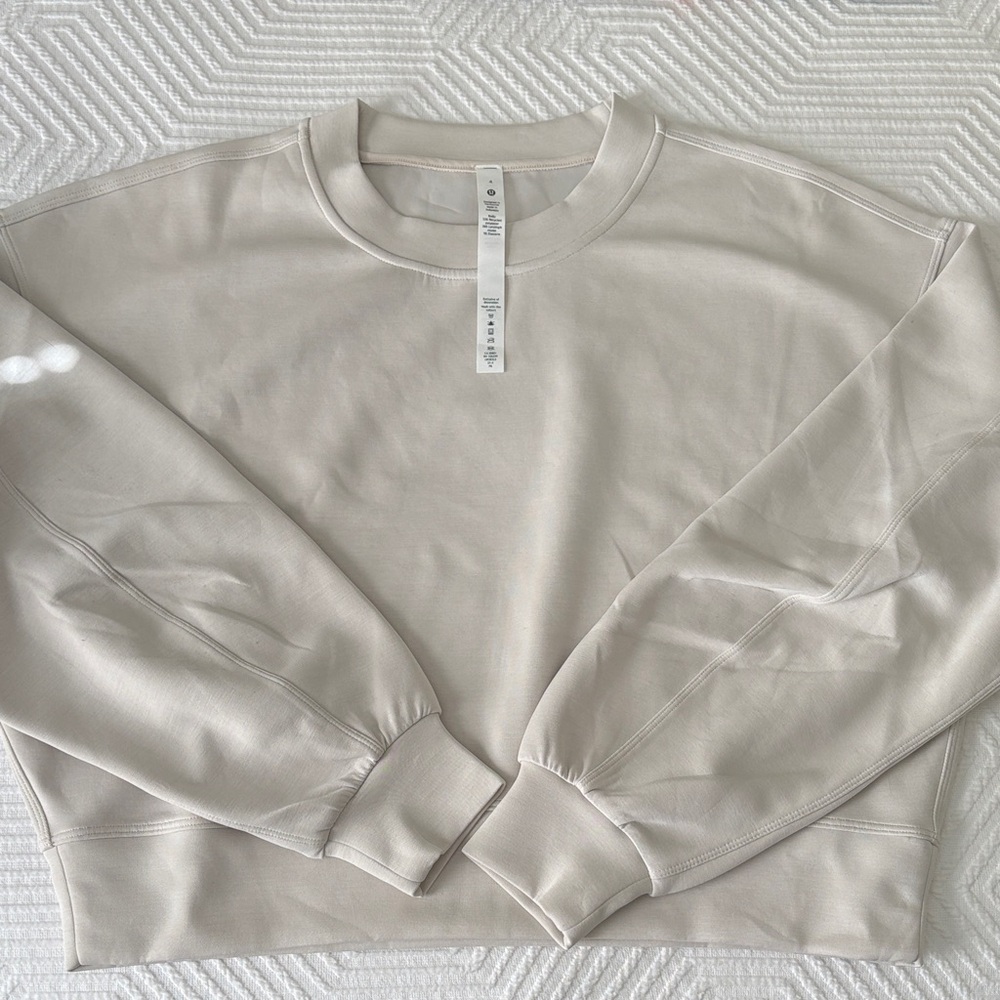 Lululemon Softstreme Perfectly Oversized Cropped Crew